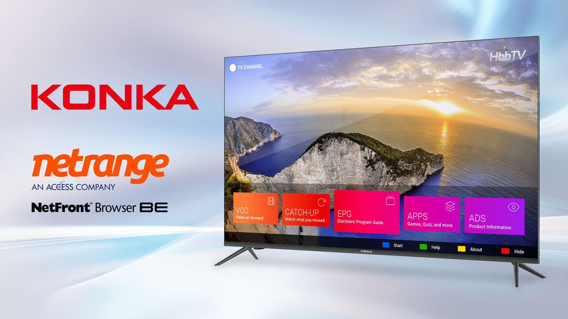 Konka selects NetRange to power HbbTV on its Android-based Smart TVs ...